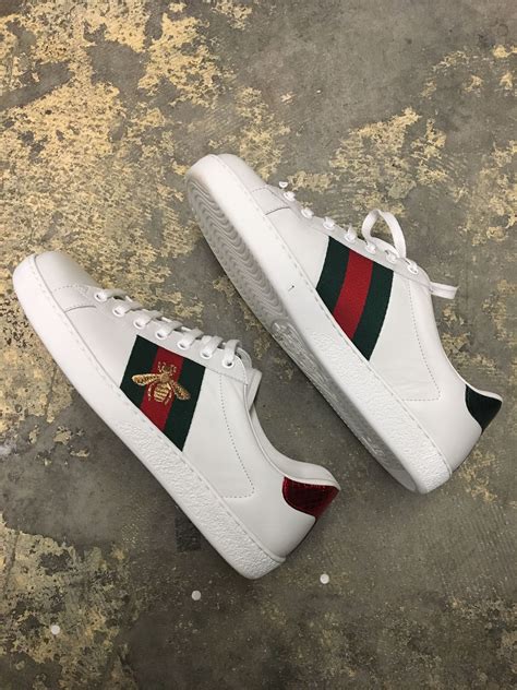 gucci ace trainers womens ebay|gucci bee trainers women's.